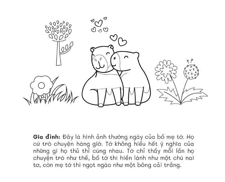 don't worry, tớ là capy! - cuốn sách tô màu tuyệt vời giúp bạn tìm thấy niềm vui đơn giản - Ảnh 8