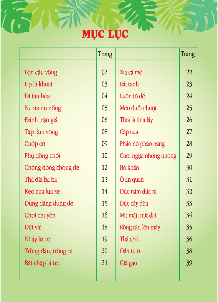 đồng dao cho bé - các trò chơi dân gian - Ảnh 3