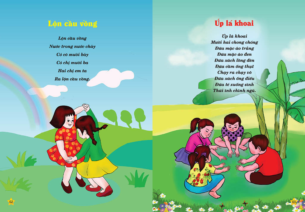 đồng dao cho bé - các trò chơi dân gian - Ảnh 4