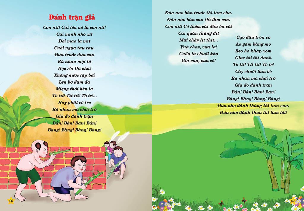 đồng dao cho bé - các trò chơi dân gian - Ảnh 6