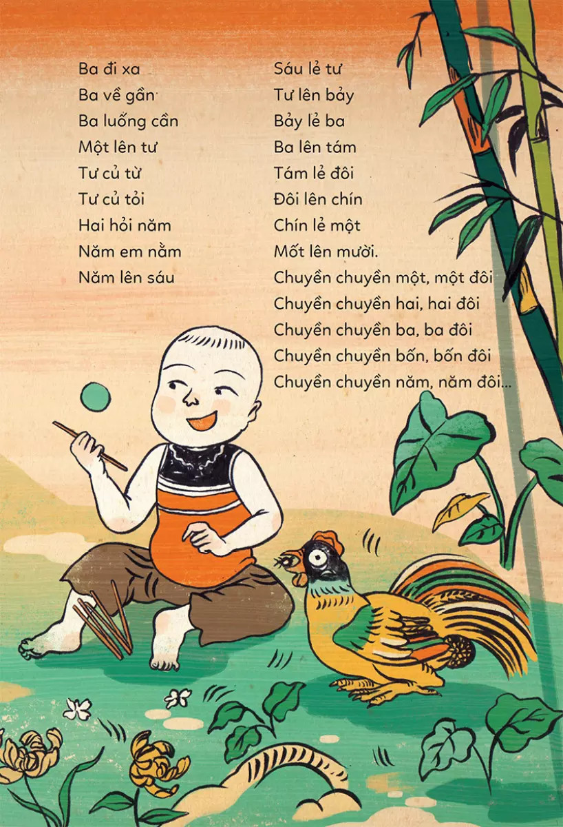 đồng dao cho bé - chi chi chành chành - trò chơi dân dã (tái bản 2021) - Ảnh 3