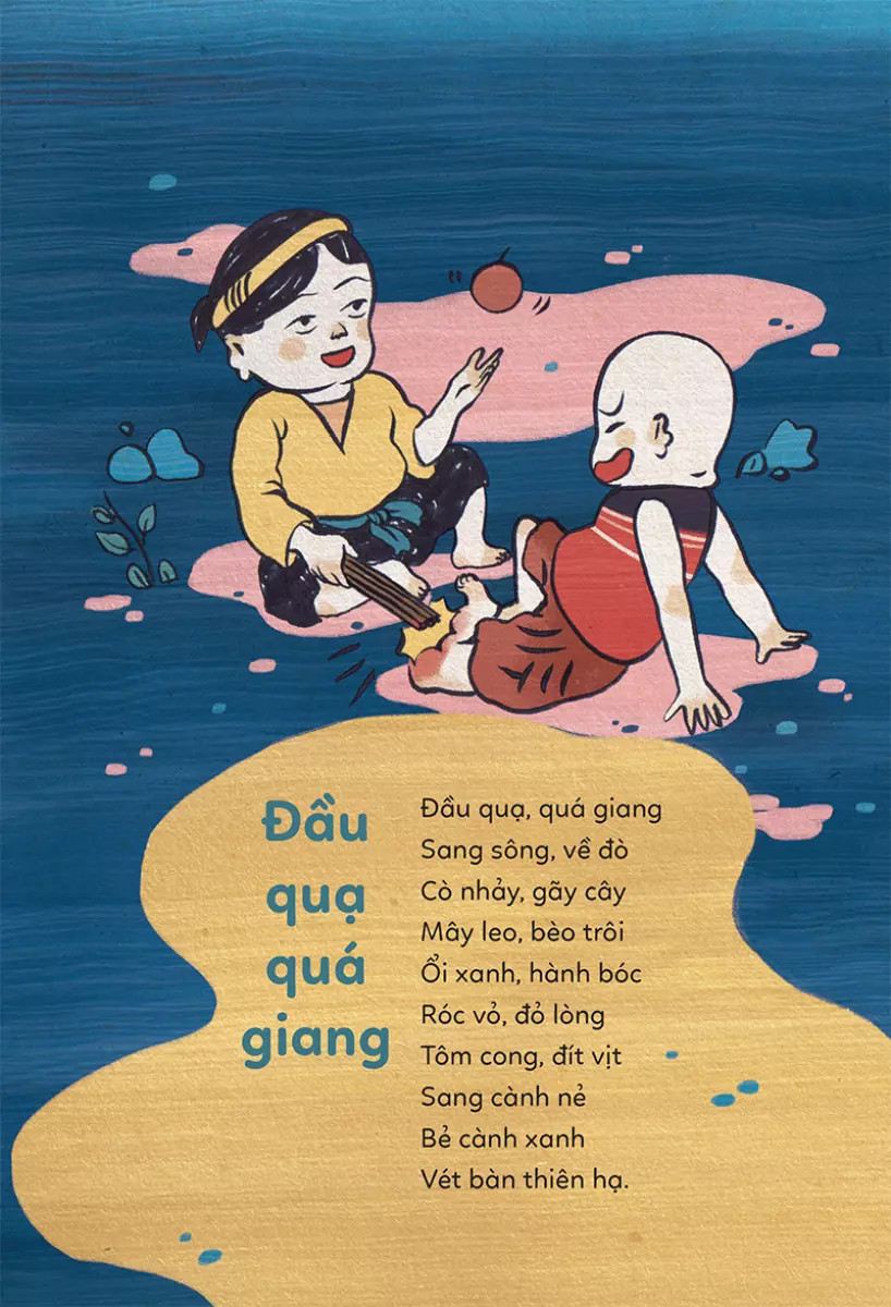 đồng dao cho bé - chi chi chành chành - trò chơi dân dã (tái bản 2021) - Ảnh 4