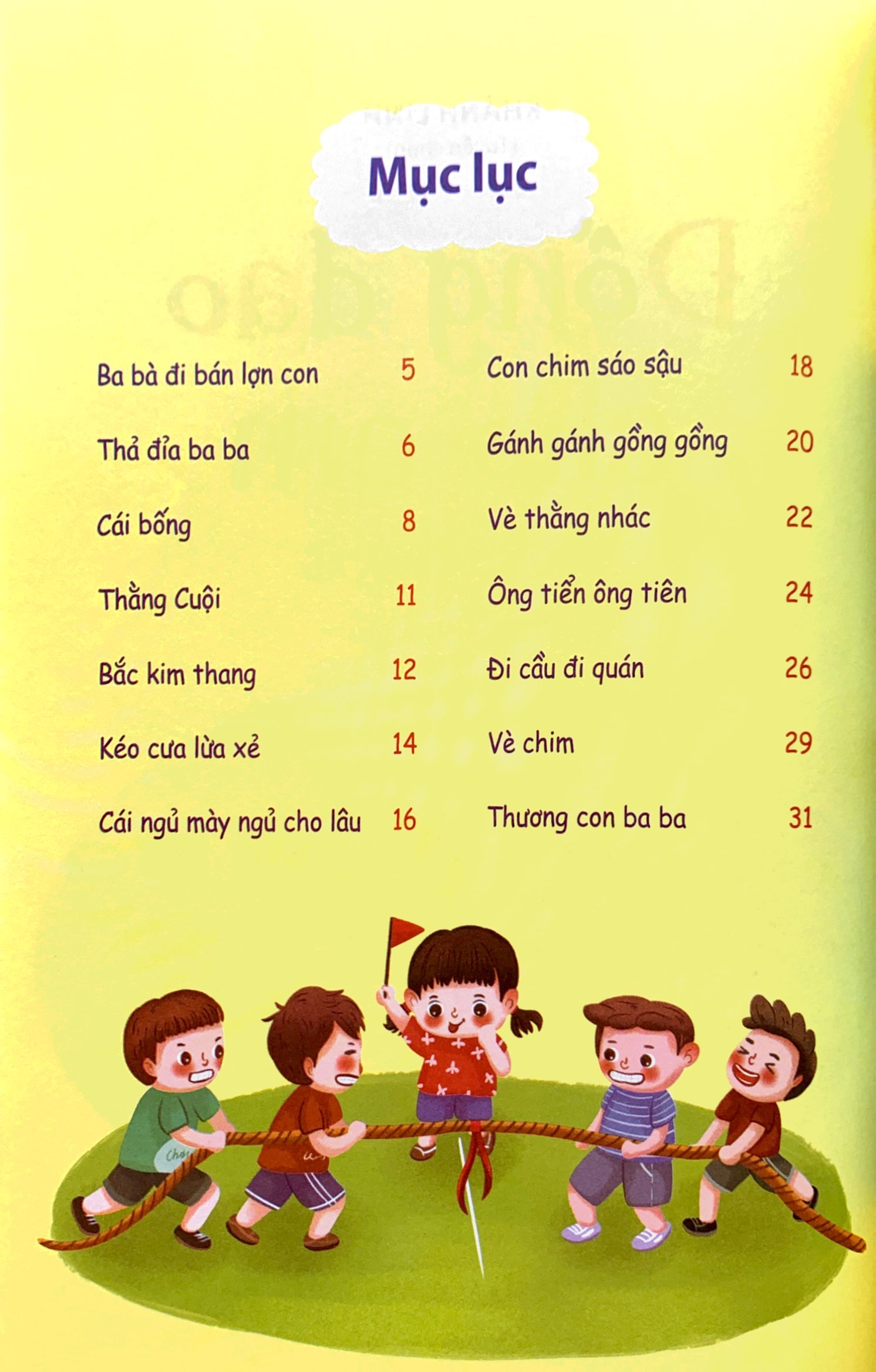 đồng dao cho em - kéo cưa lừa xẻ - Ảnh 3