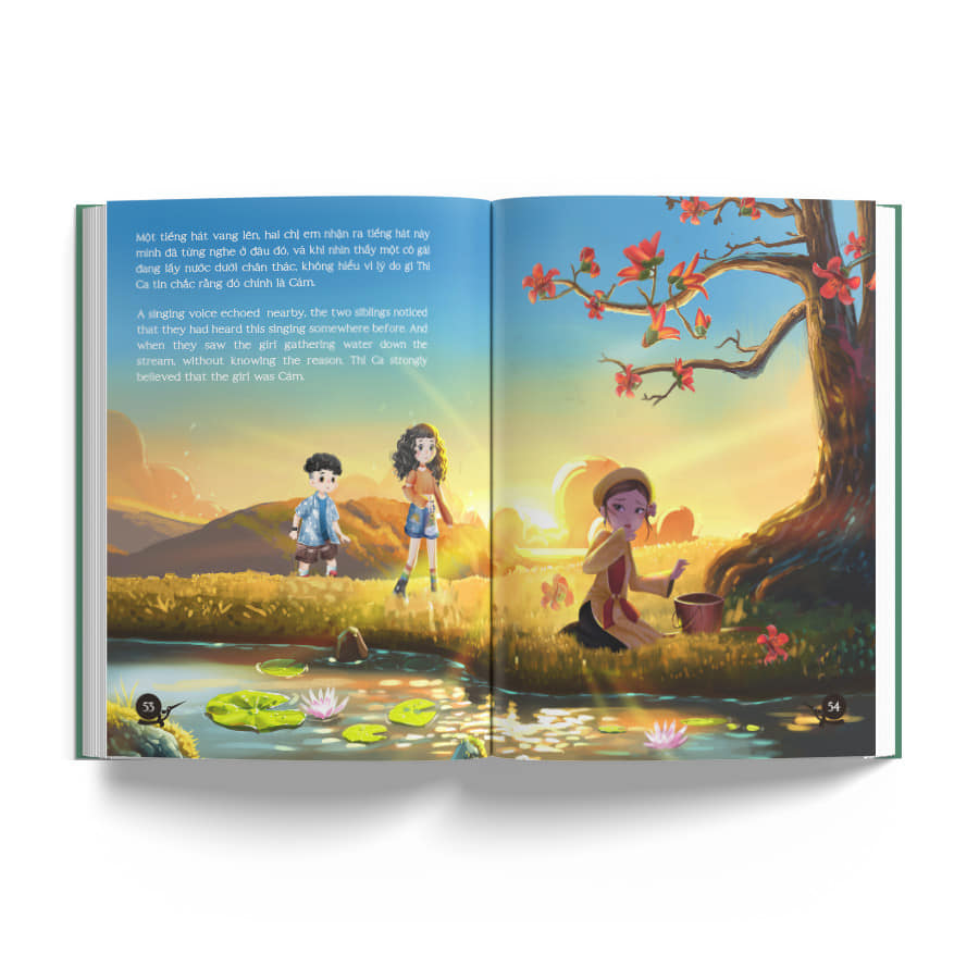 đồng dao cổ tích - sách song ngữ việt-anh - bìa cứng - Ảnh 4