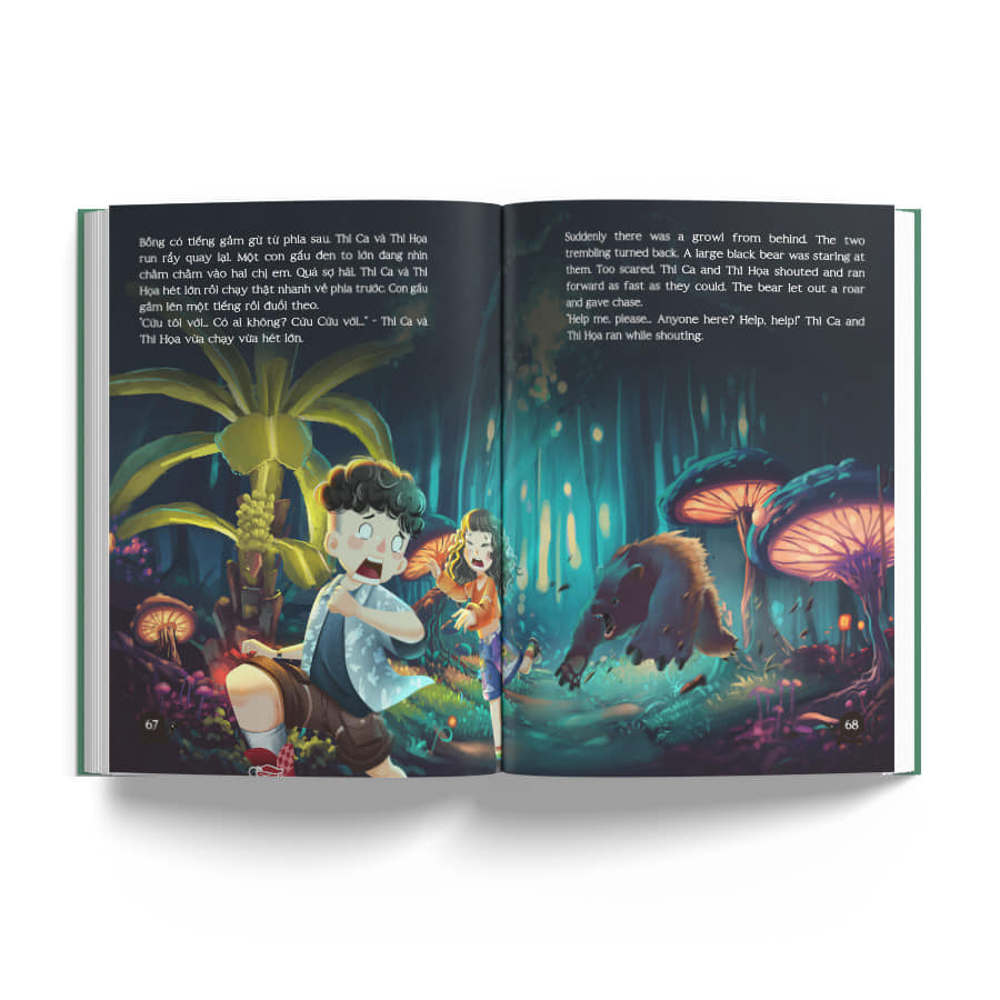 đồng dao cổ tích - sách song ngữ việt-anh - bìa cứng - Ảnh 5