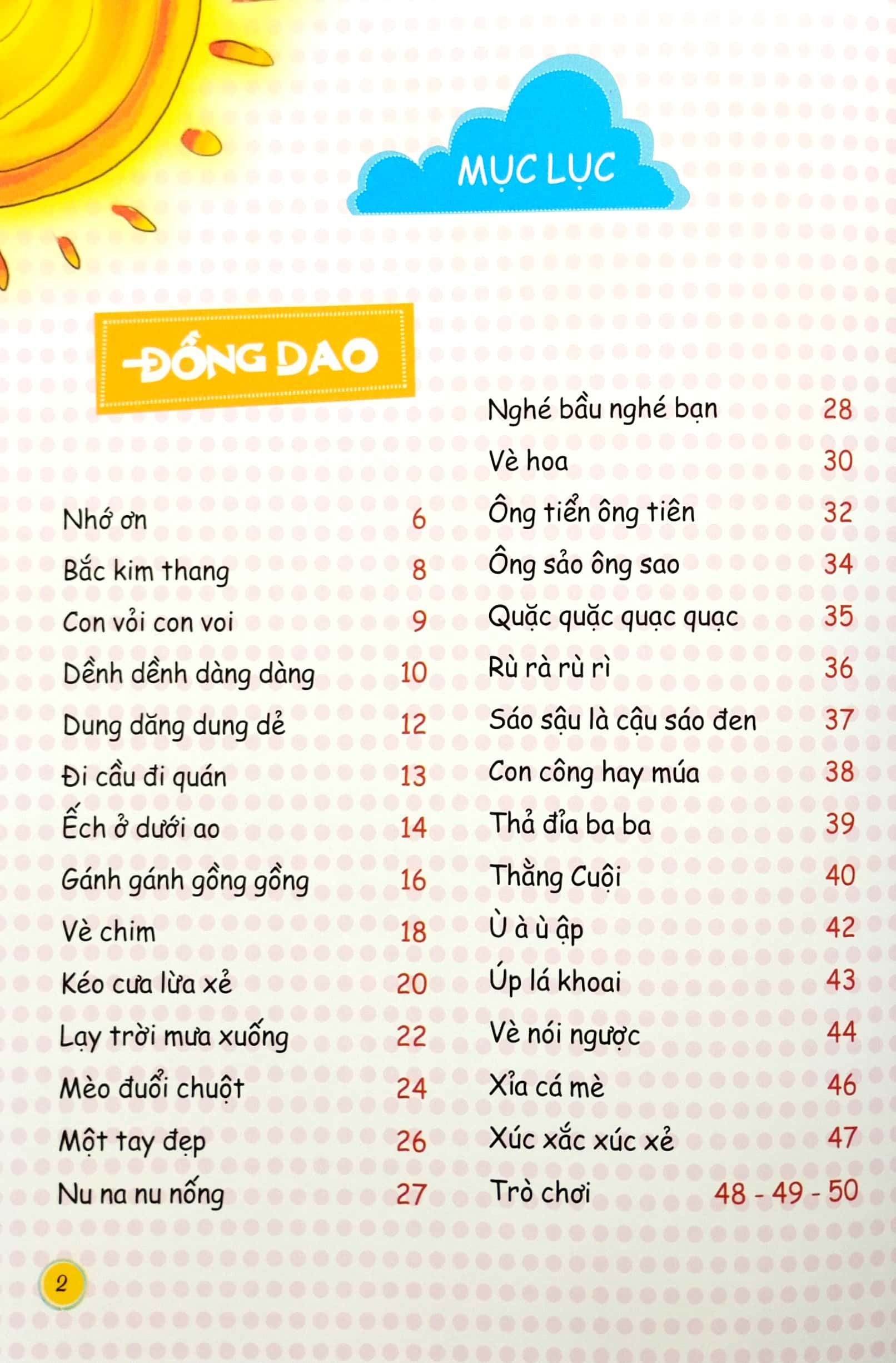đồng dao thơ - truyện cho bé tập nói (dành cho trẻ 0-6 tuổi) - Ảnh 3