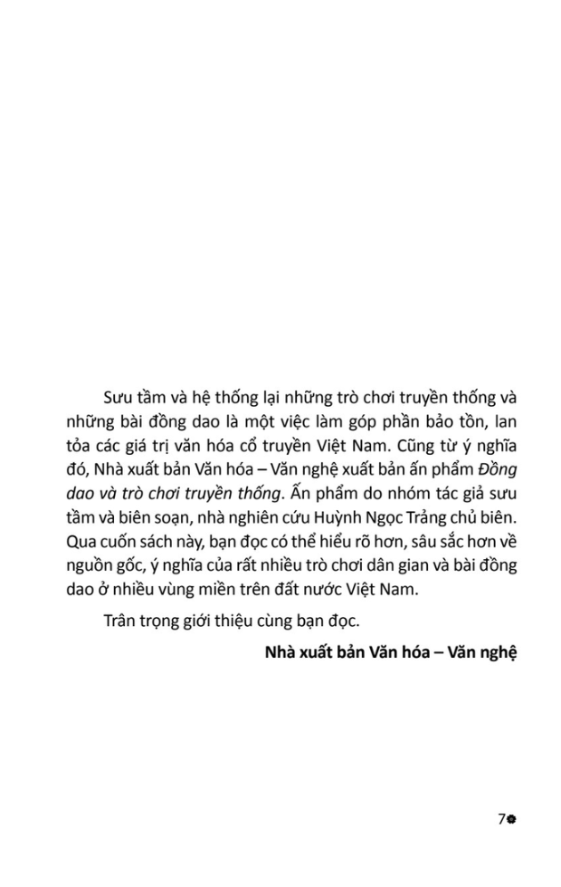 đồng dao và trò chơi truyền thống - Ảnh 5