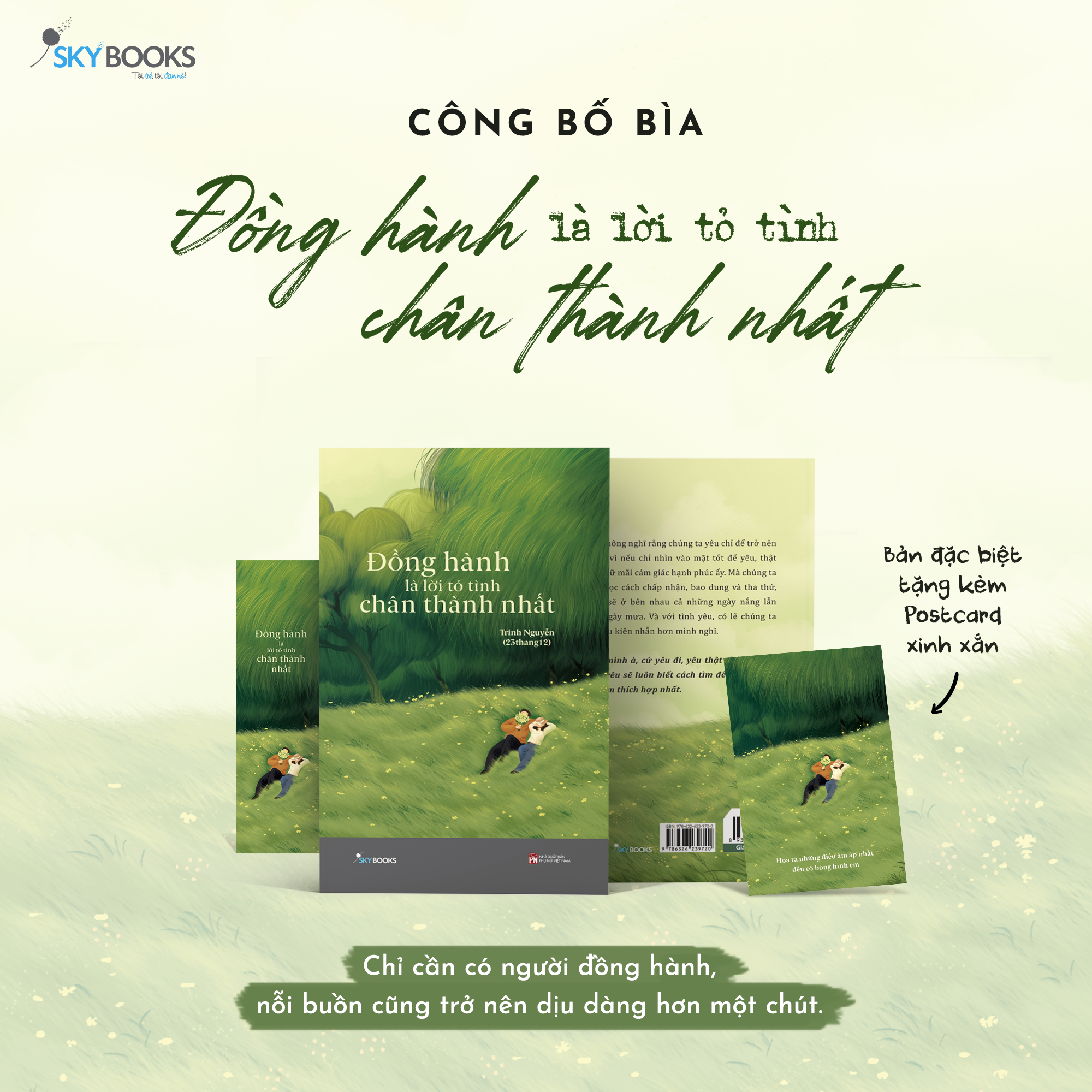 Đồng Hành Là Lời Tỏ Tình Chân Thành Nhất - Bản Đặc Biệt - Tặng Kèm Bookmark + Postcard - Ảnh 2