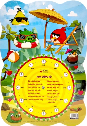 đồng hồ angrybirds năng động - Ảnh 3