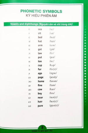 động từ bất quy tắc và ngữ pháp tiếng anh căn bản (tái bản 2022) - Ảnh 3
