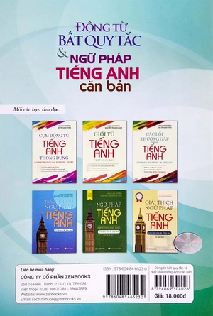 động từ bất quy tắc và ngữ pháp tiếng anh căn bản (tái bản 2022) - Ảnh 6