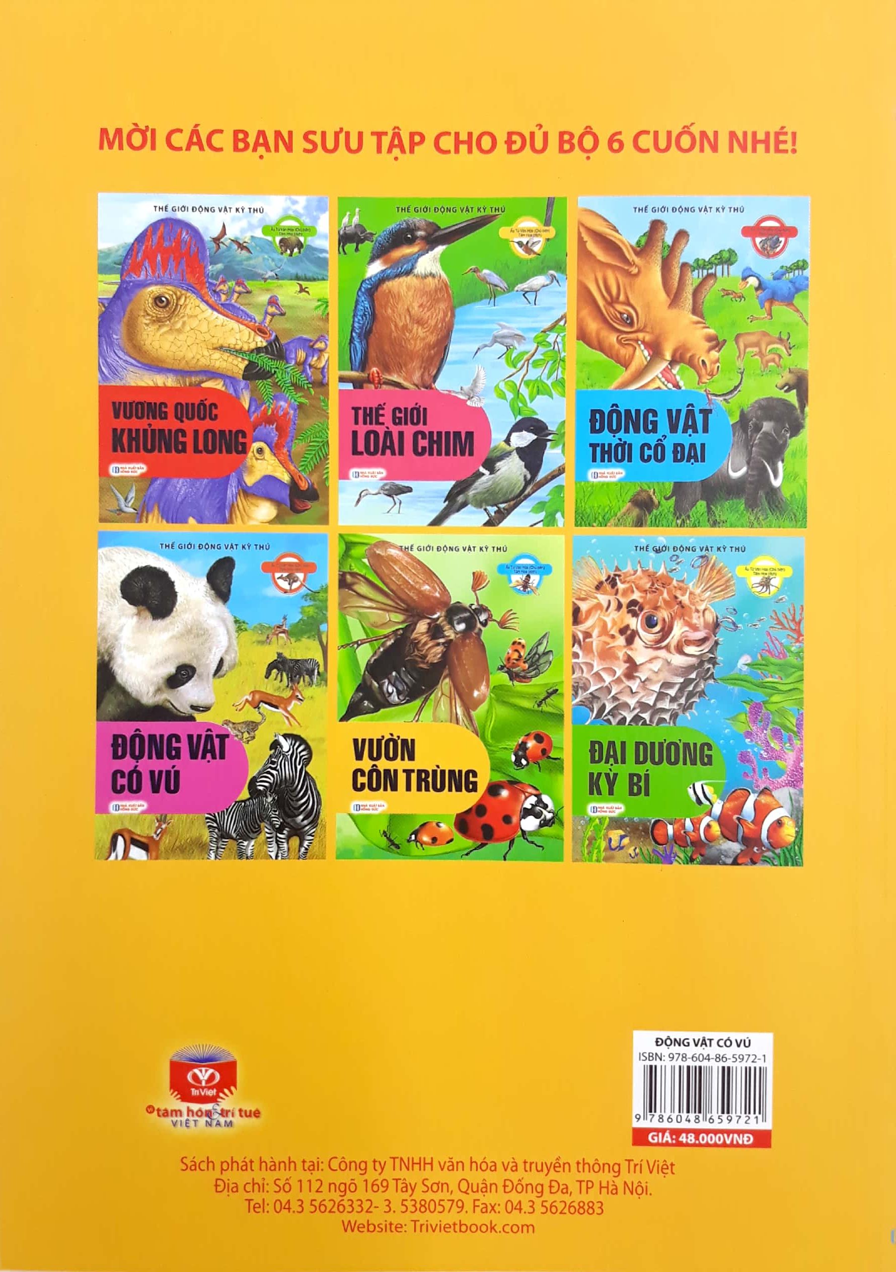 động vật có vú - thế giới động vật kỳ thú - Ảnh 9