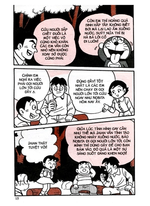 doraemon học tập - bơi lội (tái bản 2021) - Ảnh 13