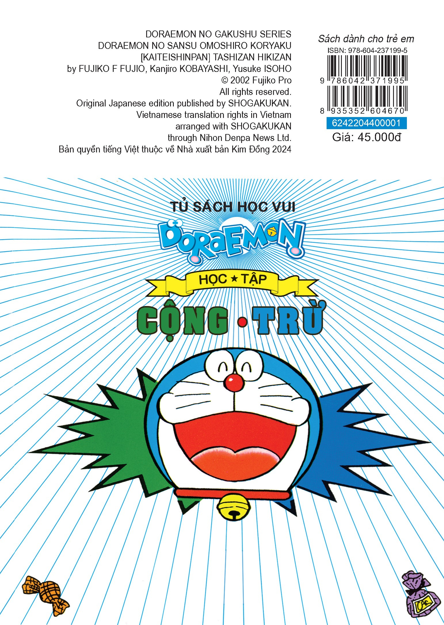 doraemon học tập - cộng trừ (tái bản 2024) - Ảnh 3