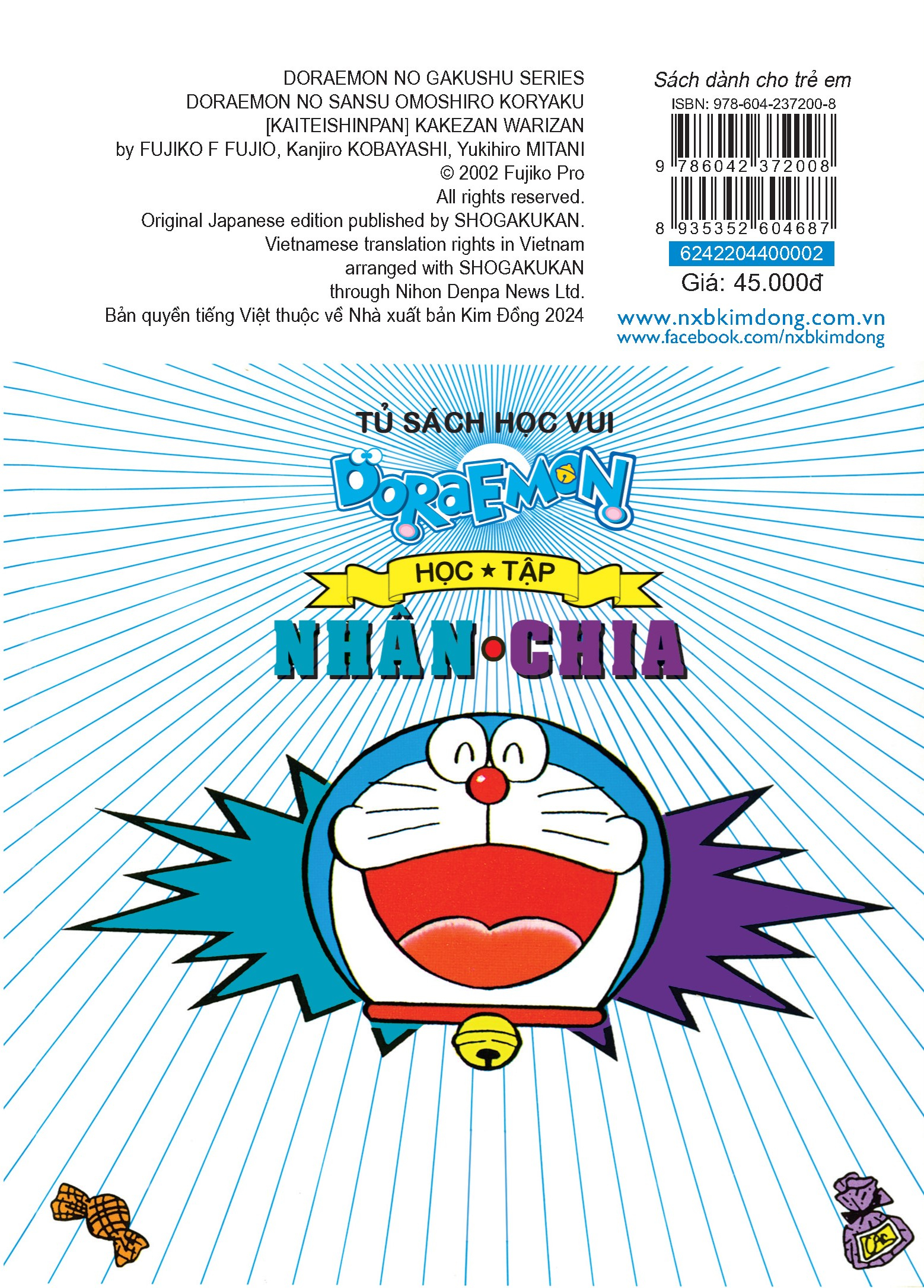 doraemon học tập - nhân chia (tái bản 2024) - Ảnh 3