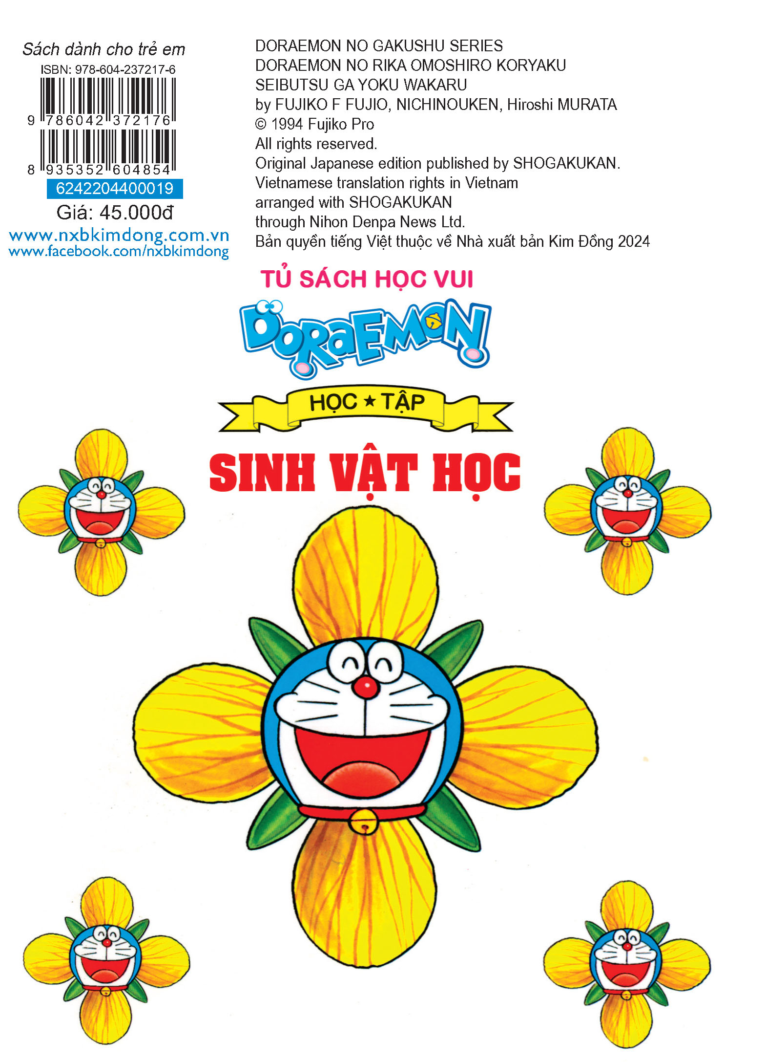 doraemon học tập - sinh vật học (tái bản 2024) - Ảnh 3