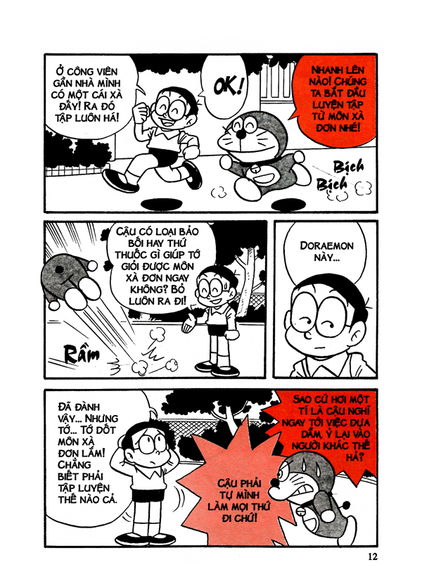 doraemon học tập - thể dục dụng cụ (tái bản 2021) - Ảnh 10