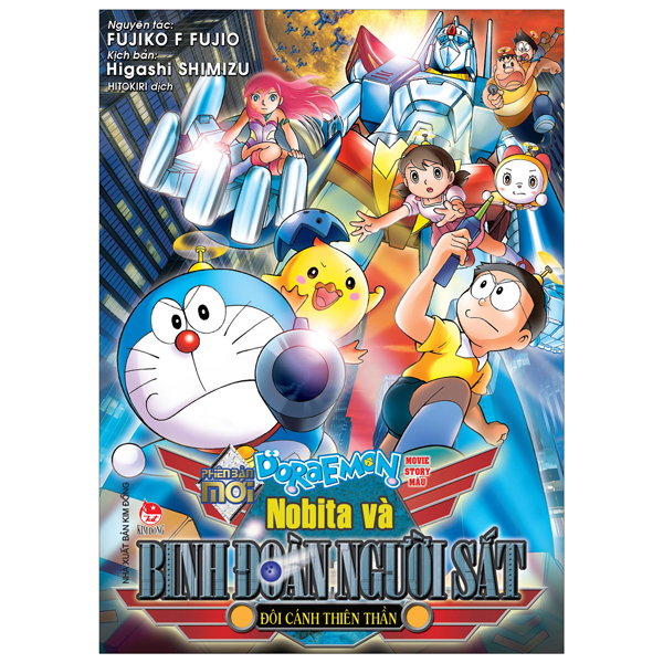 Doraemon - Movie Story Màu - Phiên Bản Mới - Nobita Và Binh Đoàn Người Sắt - Đôi Cánh Thiên Thần