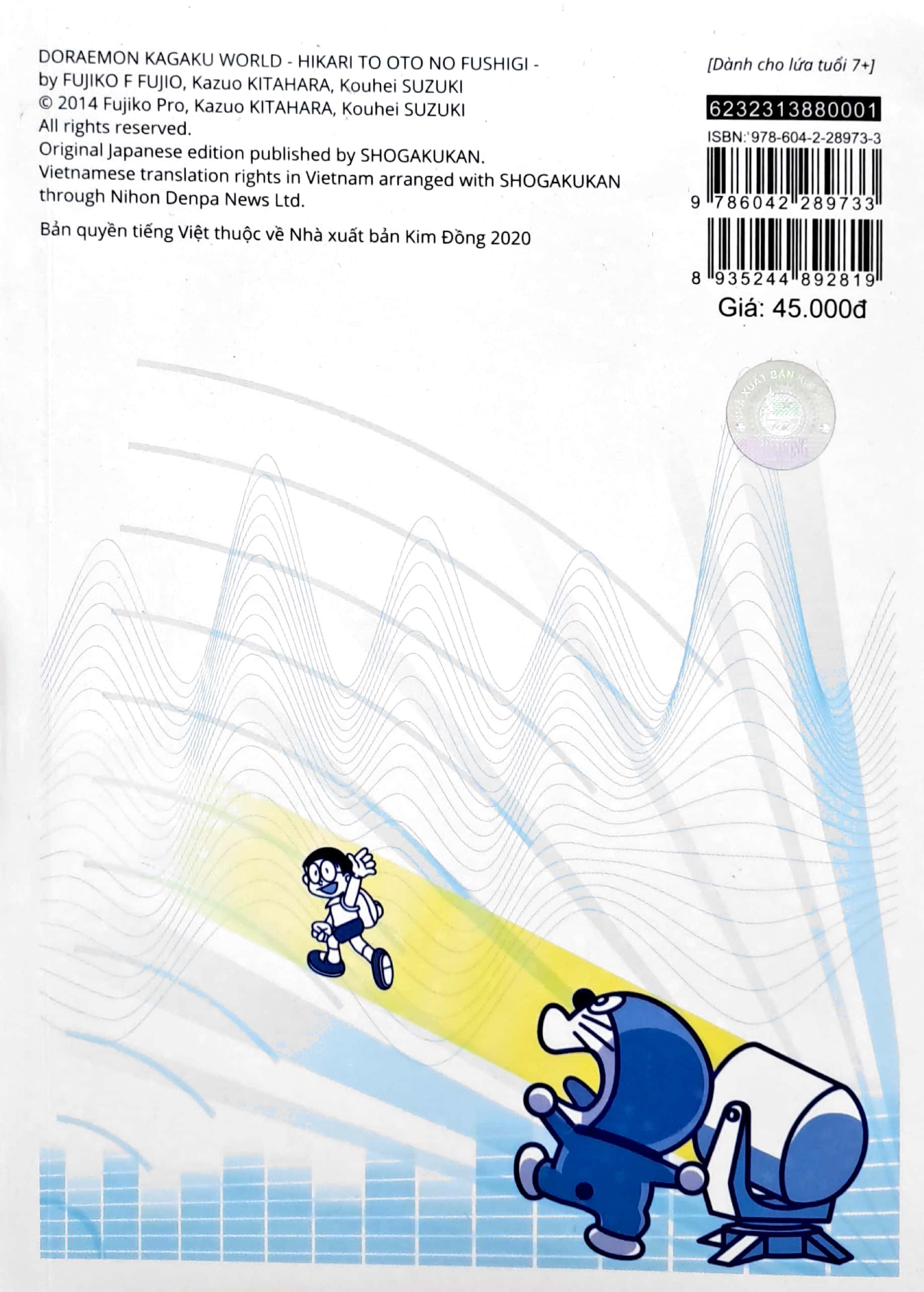 doraemon - thế giới khoa học - ánh sáng và âm thanh (tái bản 2023) - Ảnh 8