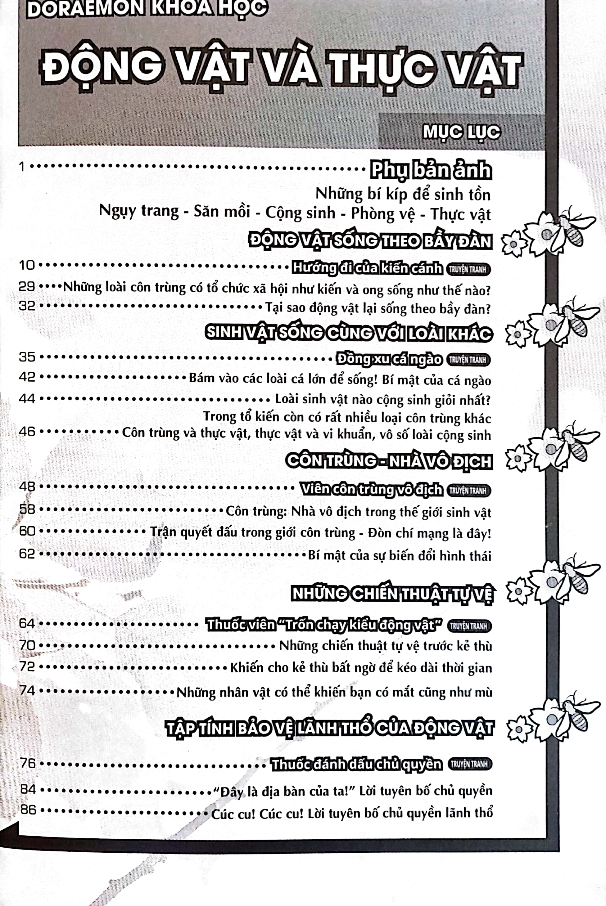 doraemon - thế giới khoa học - động vật và thực vật (tái bản 2023) - Ảnh 3