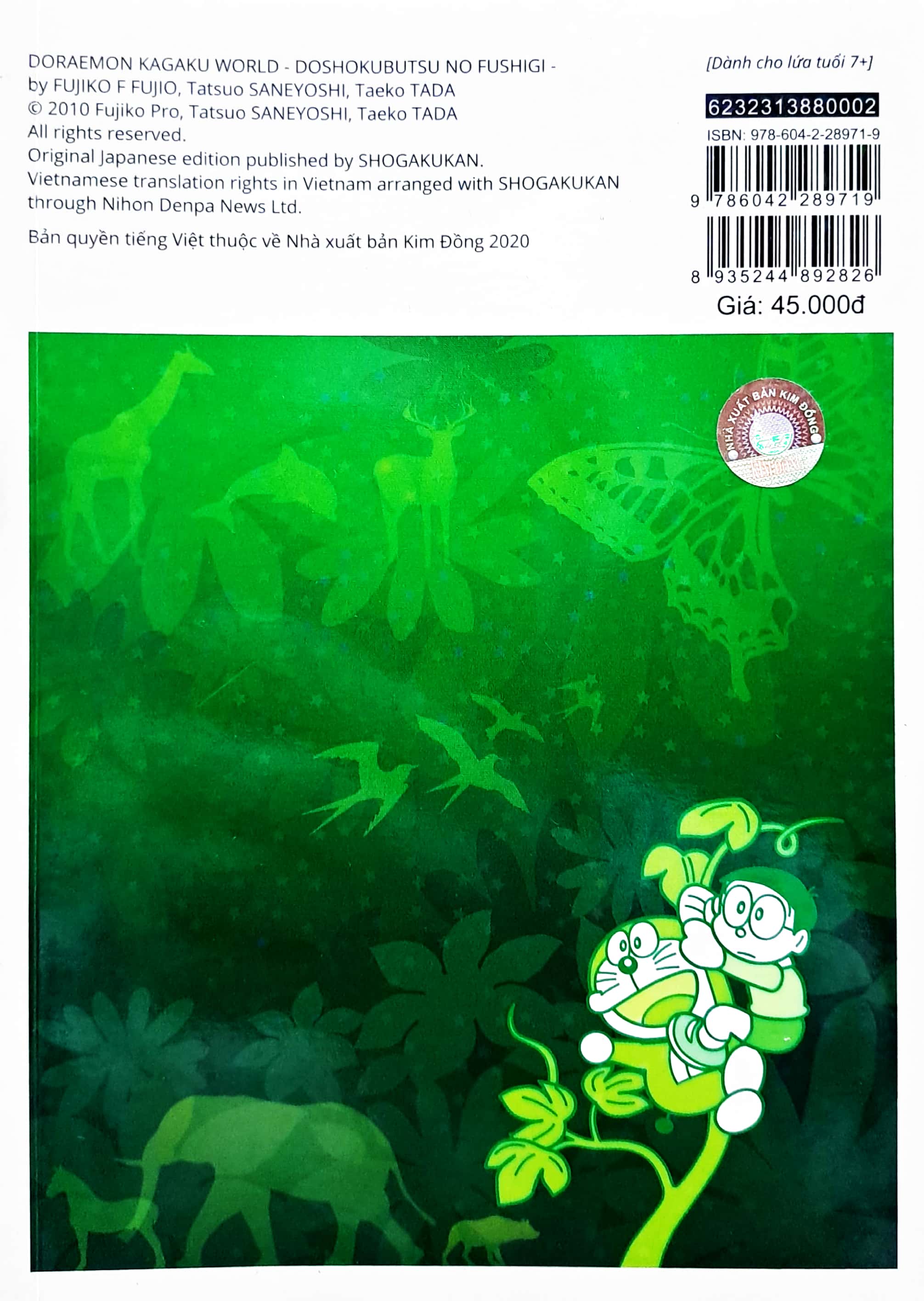 doraemon - thế giới khoa học - động vật và thực vật (tái bản 2023) - Ảnh 8