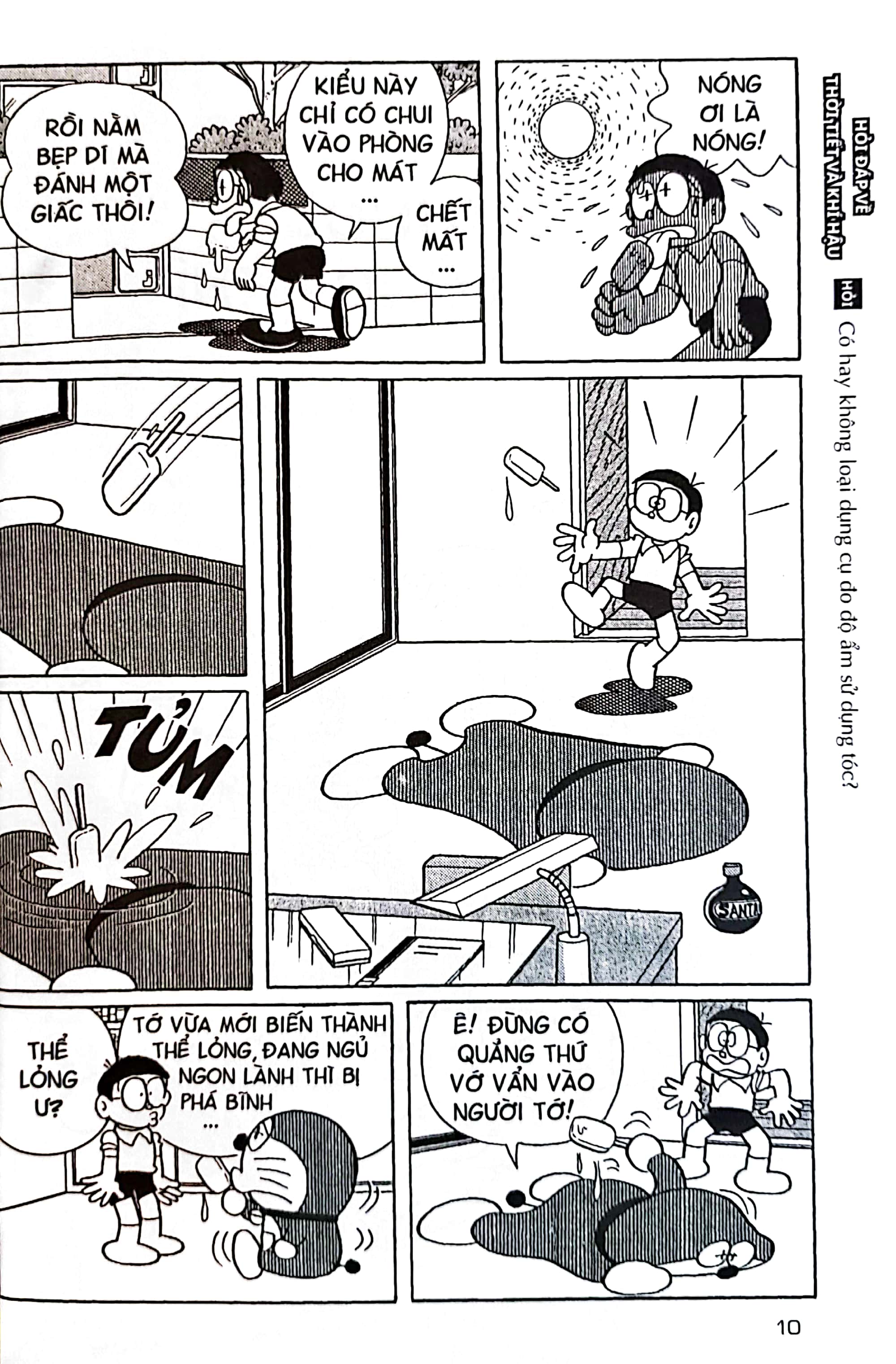 doraemon - thế giới khoa học - khí hậu và thời tiết (tái bản 2023) - Ảnh 6