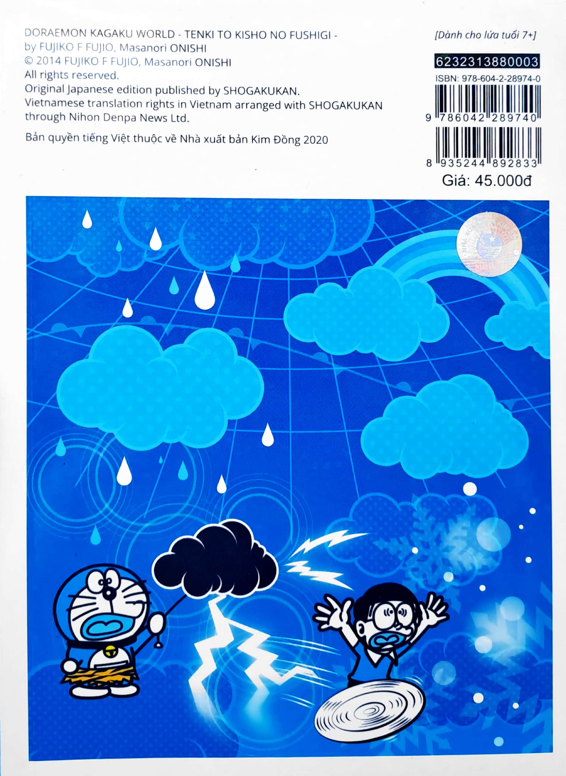 doraemon - thế giới khoa học - khí hậu và thời tiết (tái bản 2023) - Ảnh 8