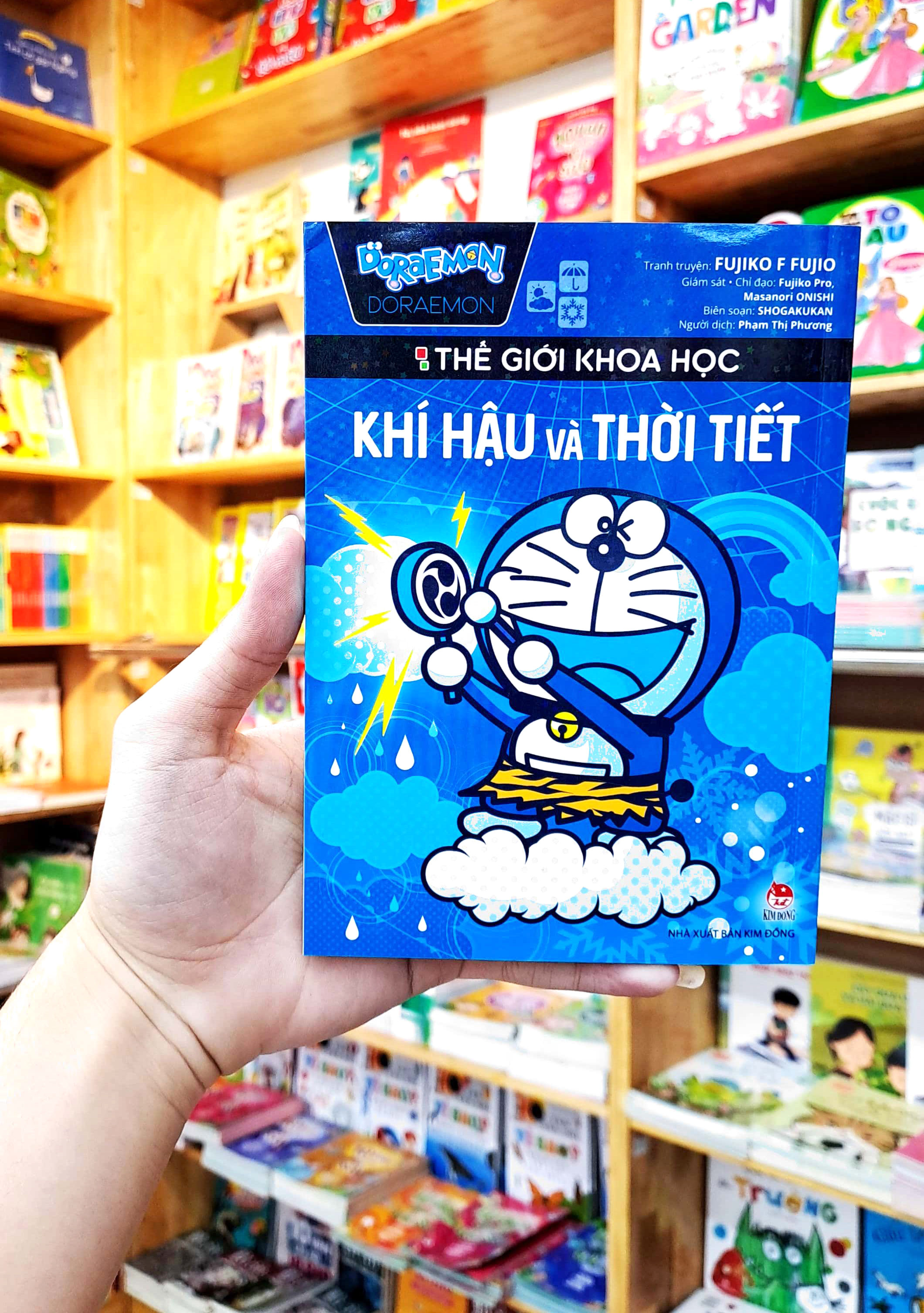 doraemon - thế giới khoa học - khí hậu và thời tiết (tái bản 2023) - Ảnh 9