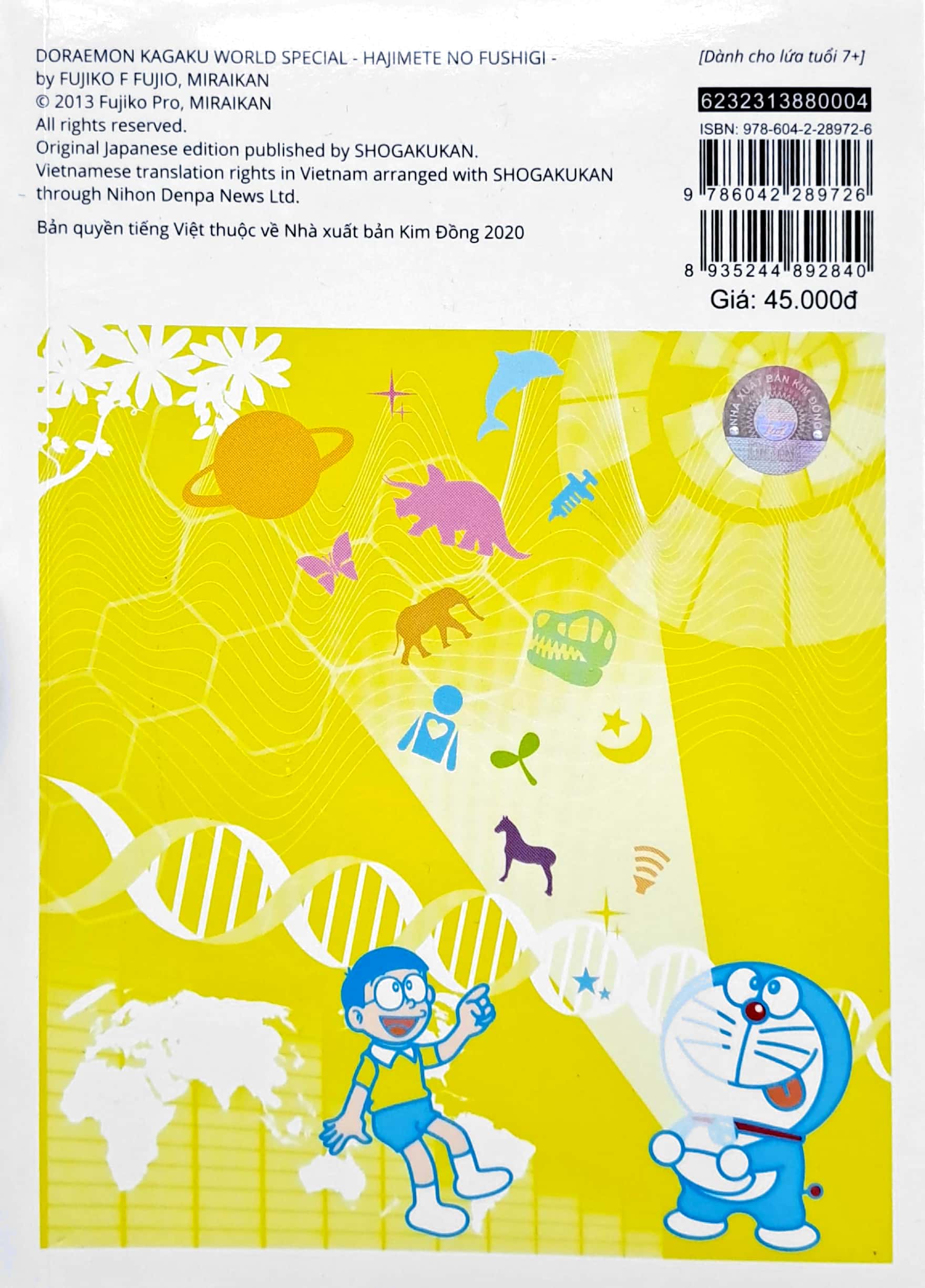doraemon - thế giới khoa học - thế giới diệu kì (tái bản 2023) - Ảnh 7