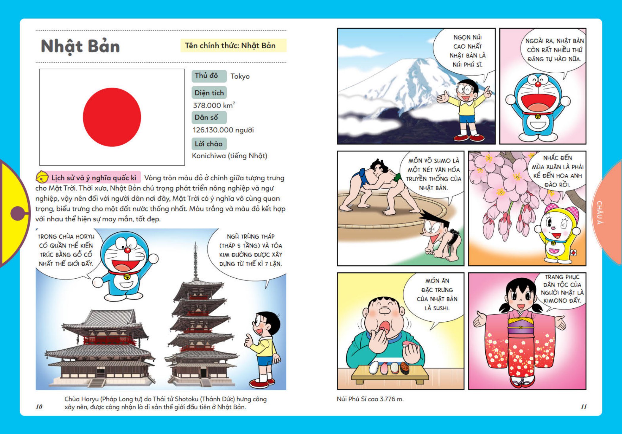 doraemon tìm hiểu xã hội - các quốc kì trên thế giới - Ảnh 7