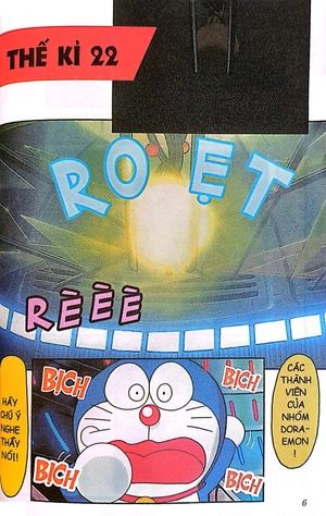 doraemon - tranh truyện màu - đội quân doraemon - chuyến tàu lửa tốc hành (tái bản 2023) - Ảnh 5