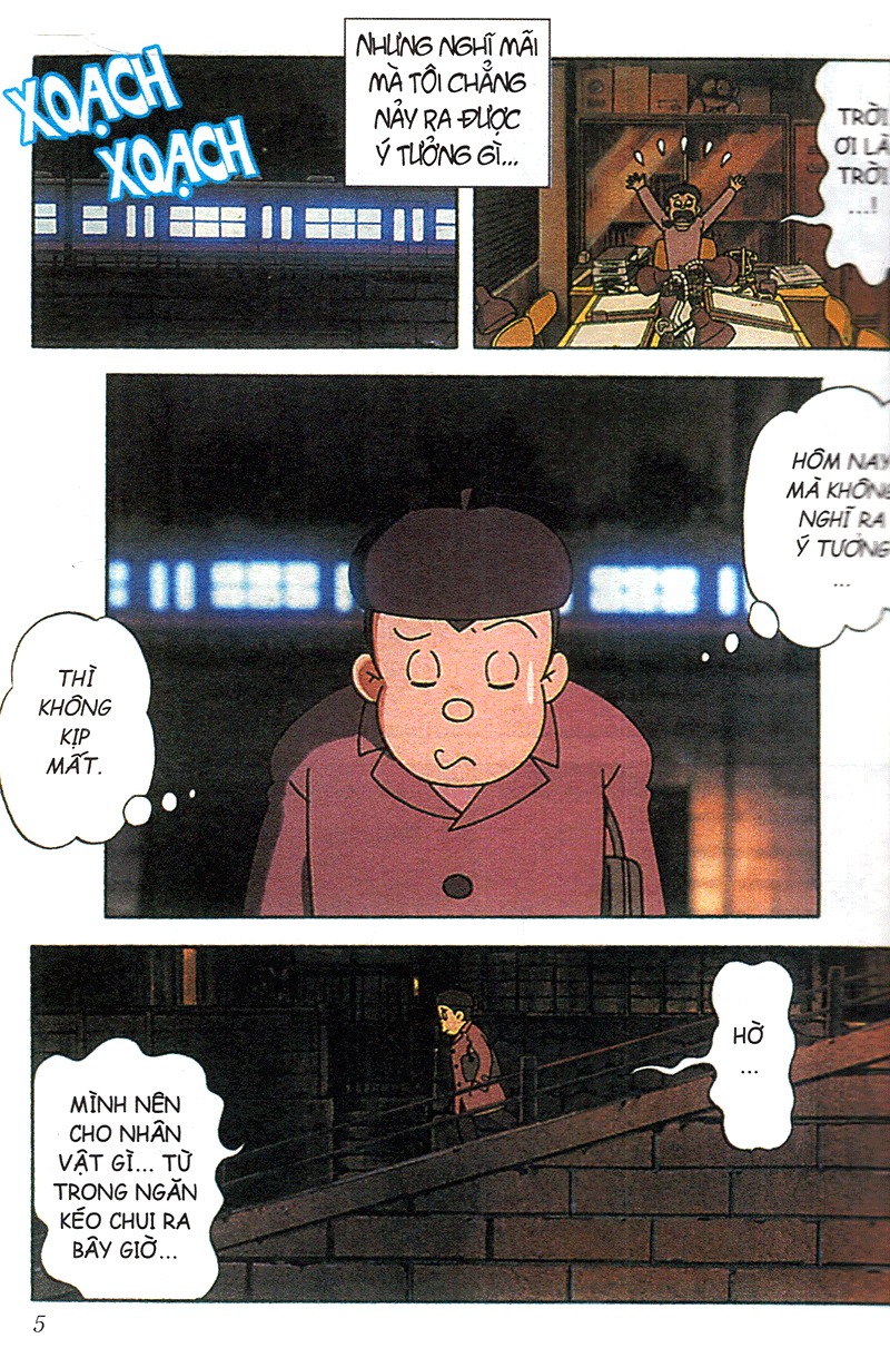 doraemon - tranh truyện màu - năm 2112 doraemon - ra đời (tái bản 2023) - Ảnh 5