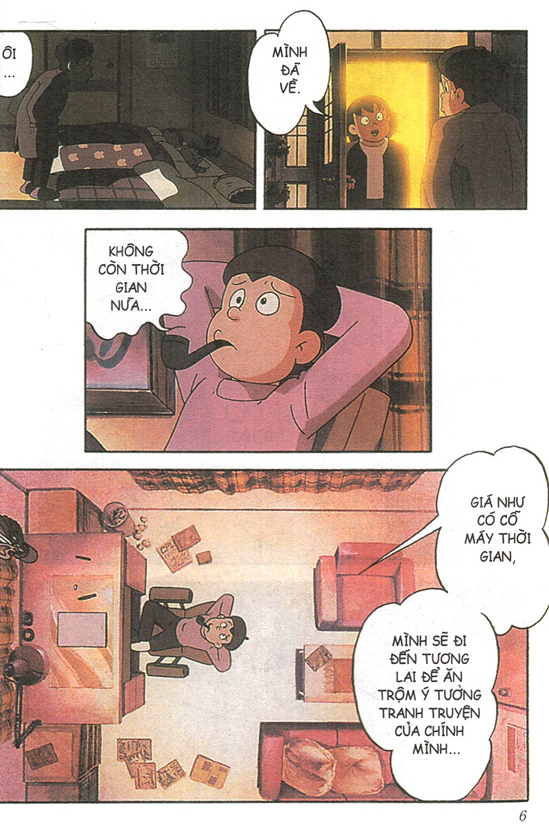 doraemon - tranh truyện màu - năm 2112 doraemon - ra đời (tái bản 2023) - Ảnh 6