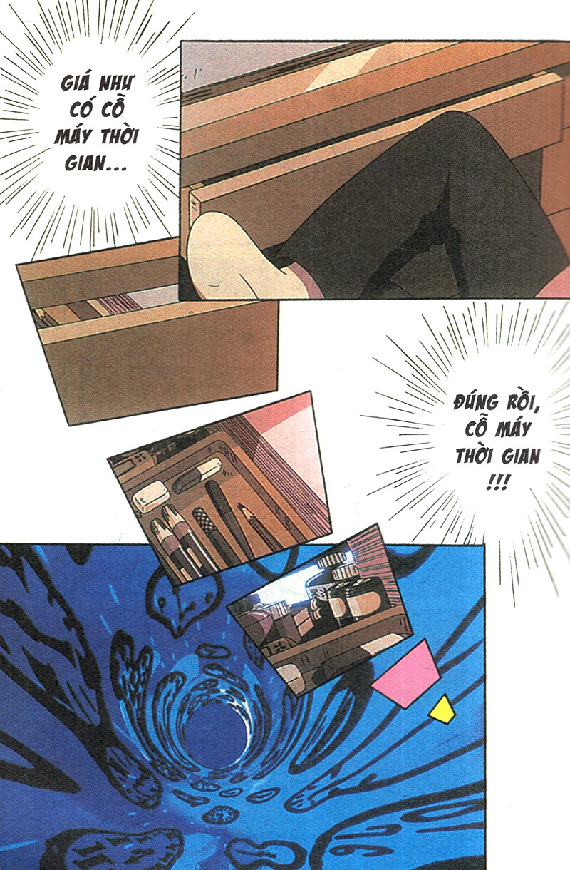 doraemon - tranh truyện màu - năm 2112 doraemon - ra đời (tái bản 2023) - Ảnh 7