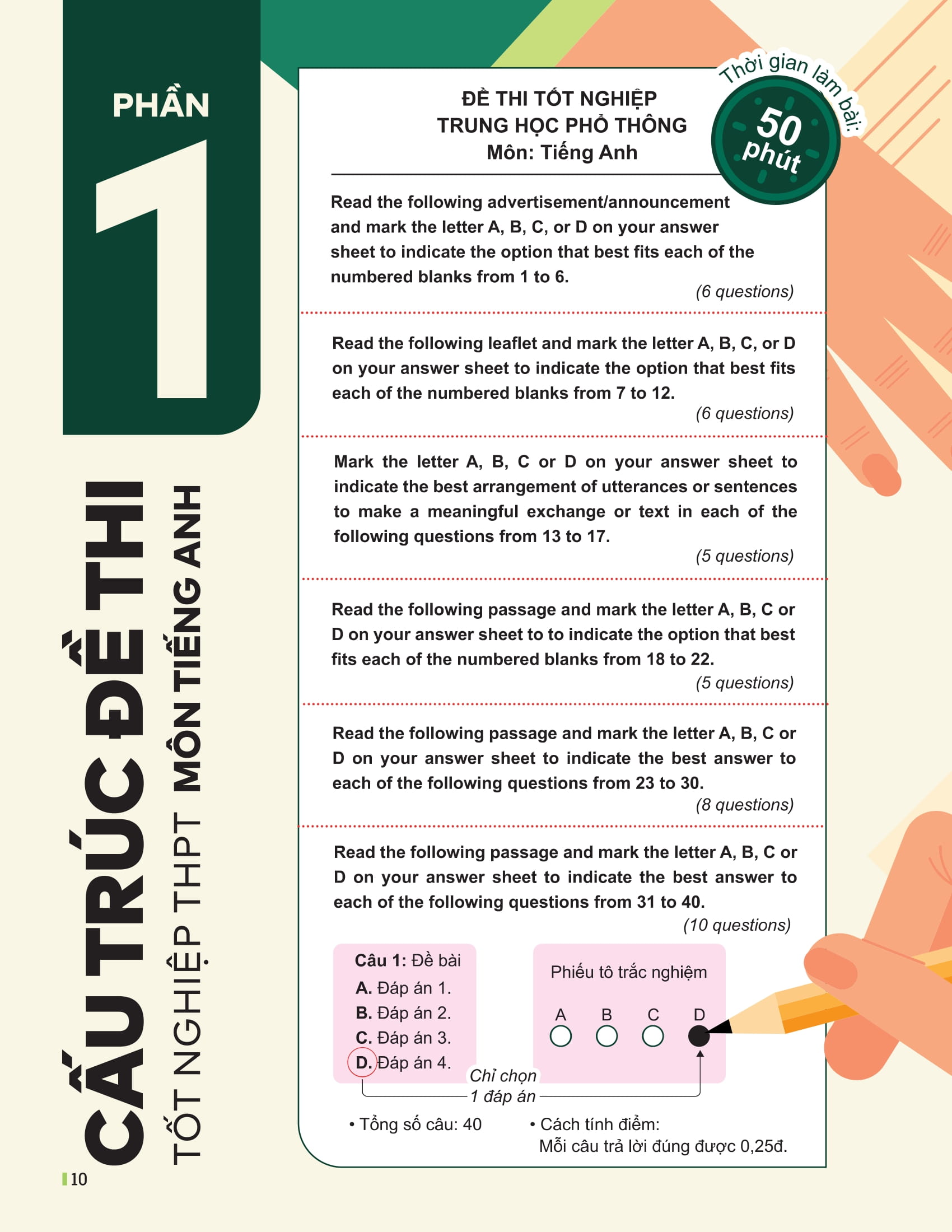Đột Phá Tư Duy Kì Thi Tốt Nghiệp THPT - Môn Tiếng Anh - Ảnh 10