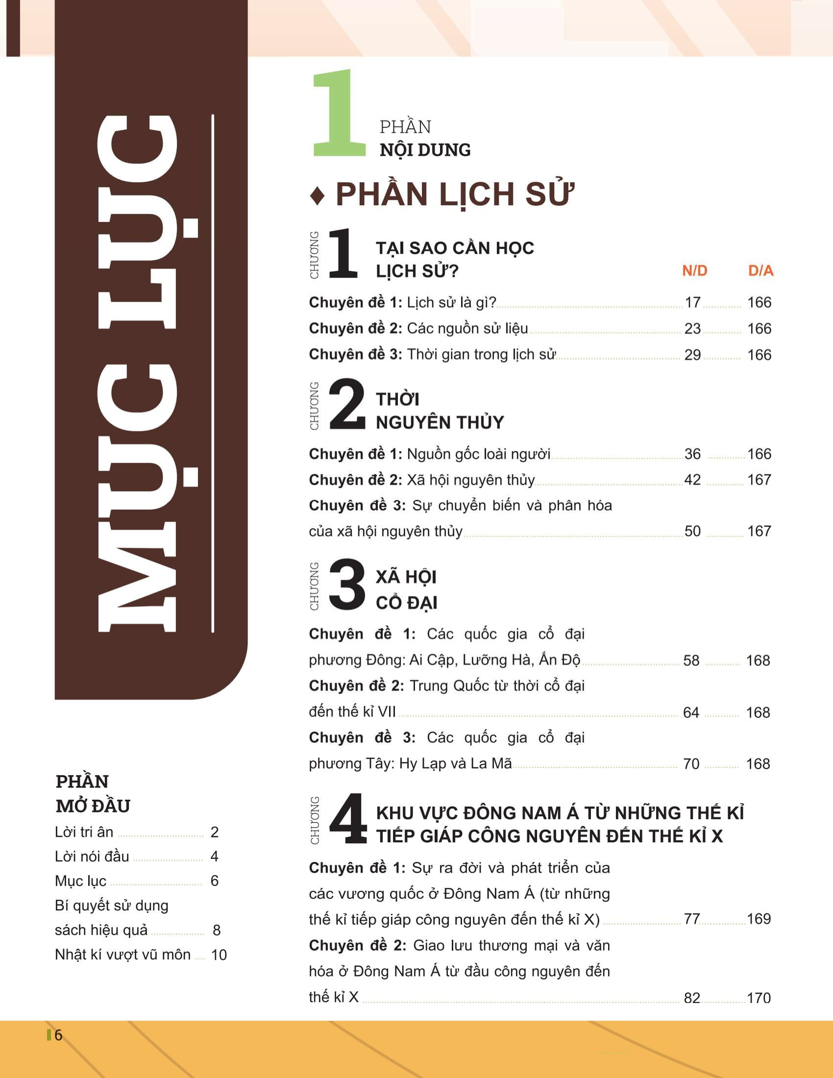 đột phá tư duy lịch sử và địa lí 6 - tập 1 - Ảnh 4