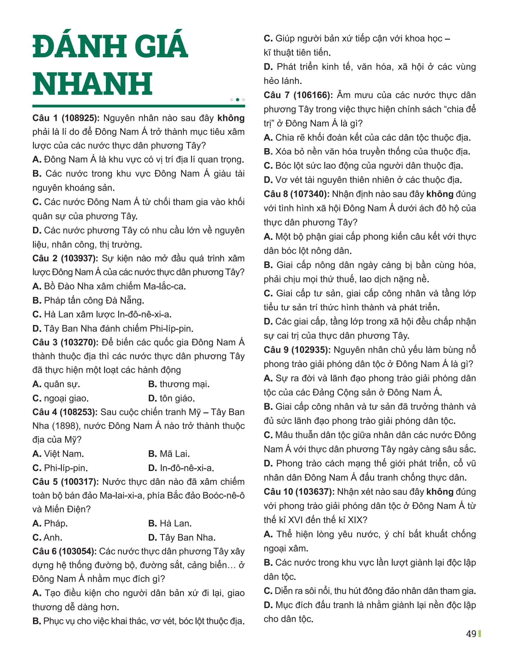 đột phá tư duy lịch sử và địa lí 8 - tập 1 - Ảnh 13