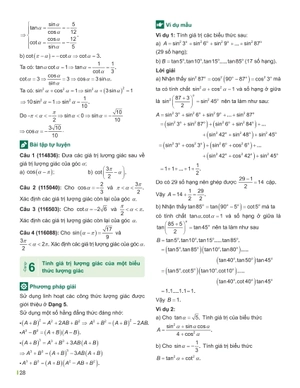 đột phá tư duy toán 11 - tập 1 - Ảnh 15