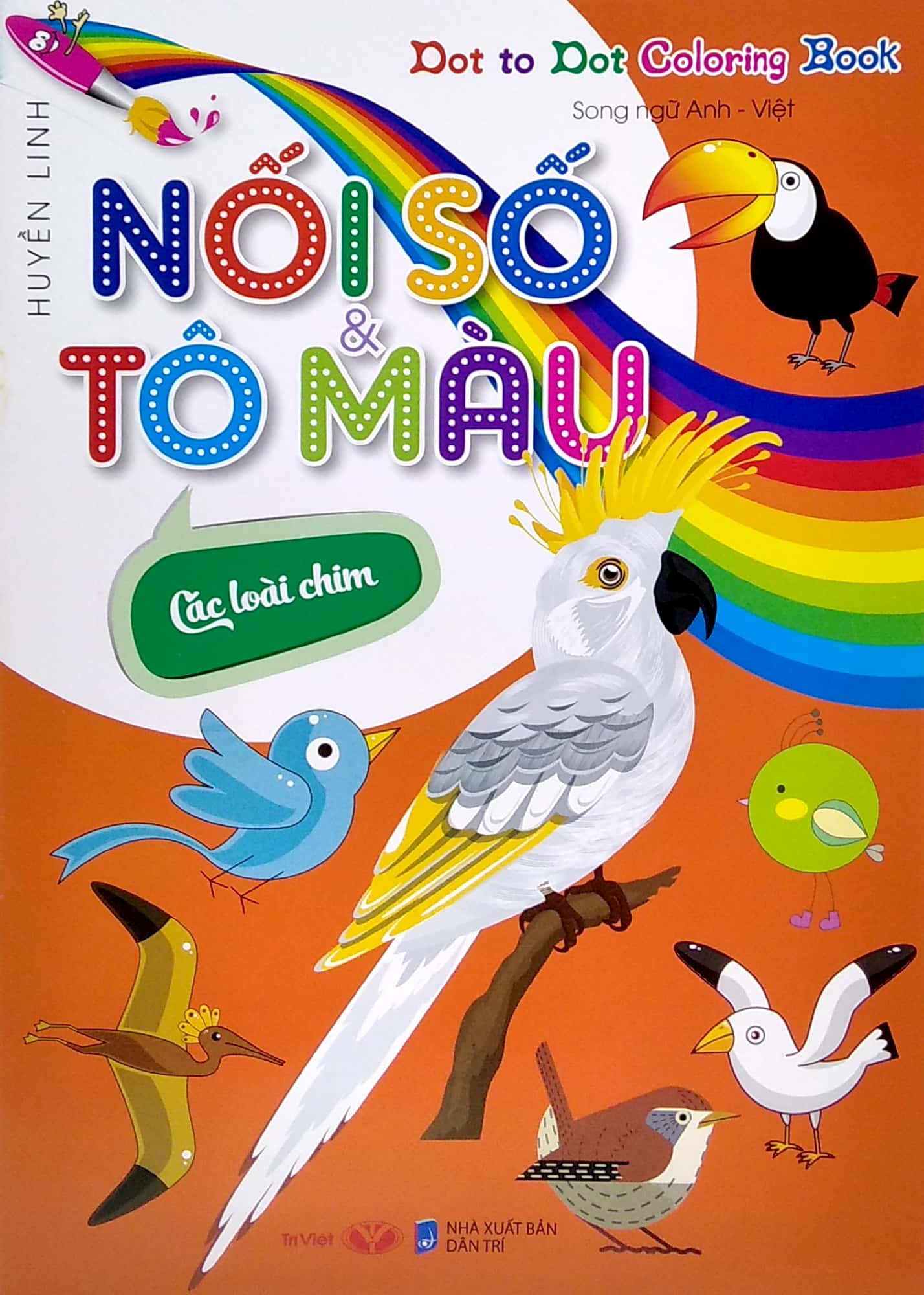 dot to dot coloring book - nối số & tô màu - các loài chim - Ảnh 3