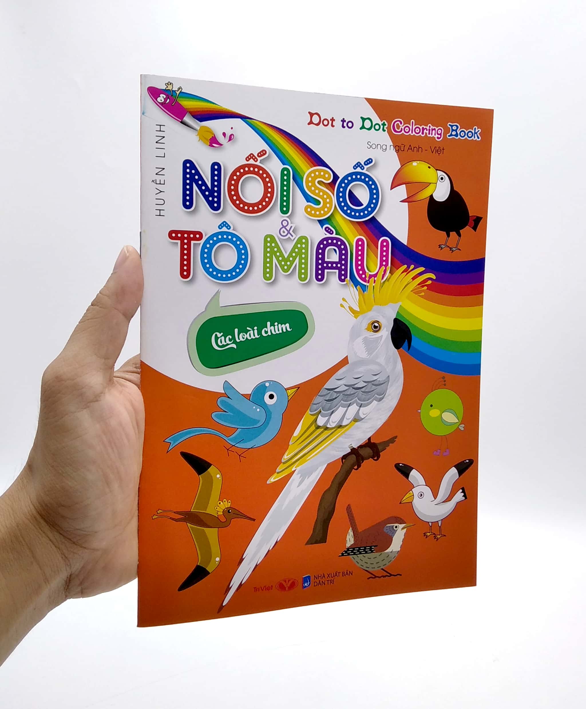 dot to dot coloring book - nối số & tô màu - các loài chim - Ảnh 8