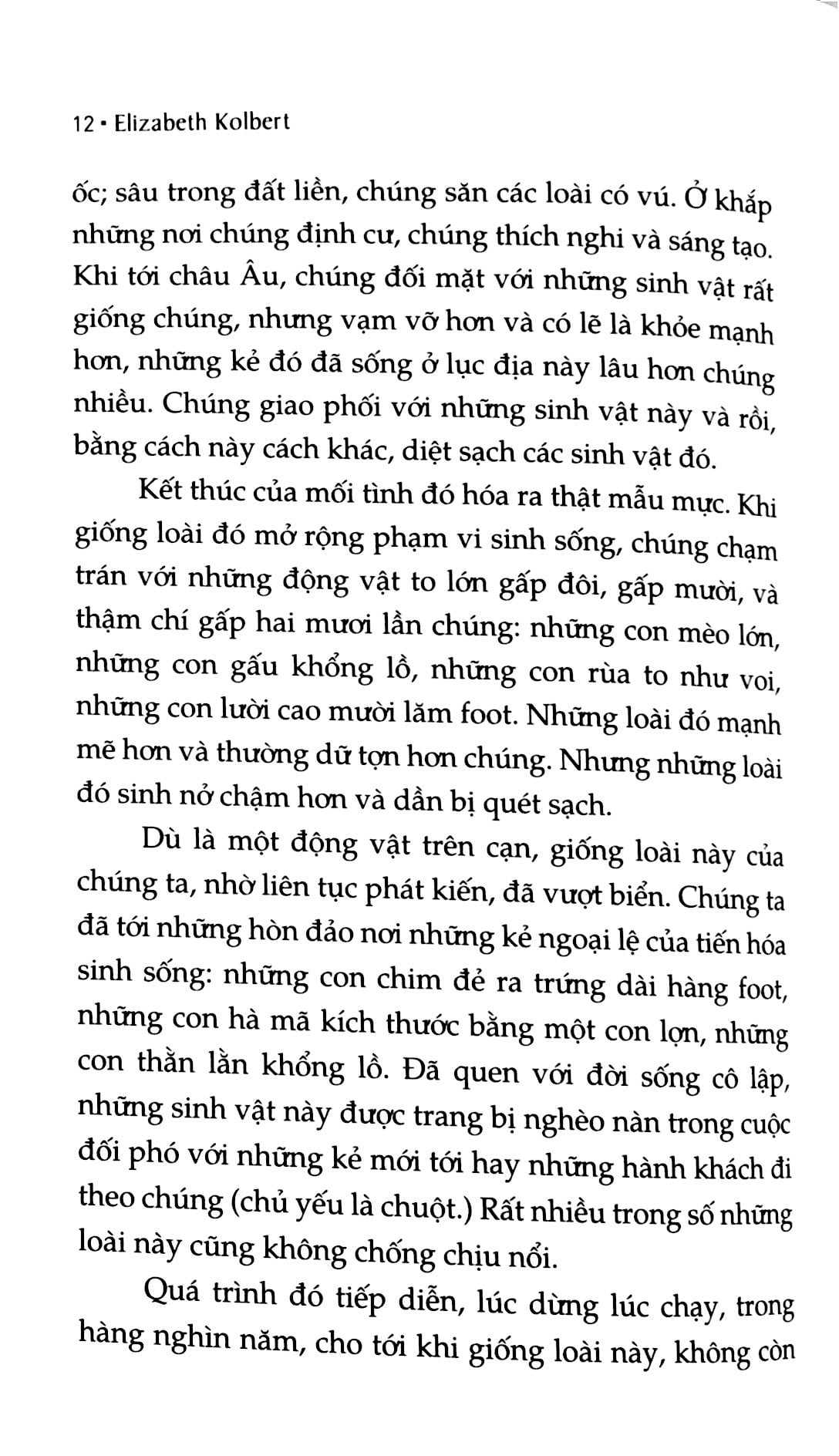 đợt tuyệt chủng thứ sáu - the sixth extinction (tái bản 2023) - Ảnh 5