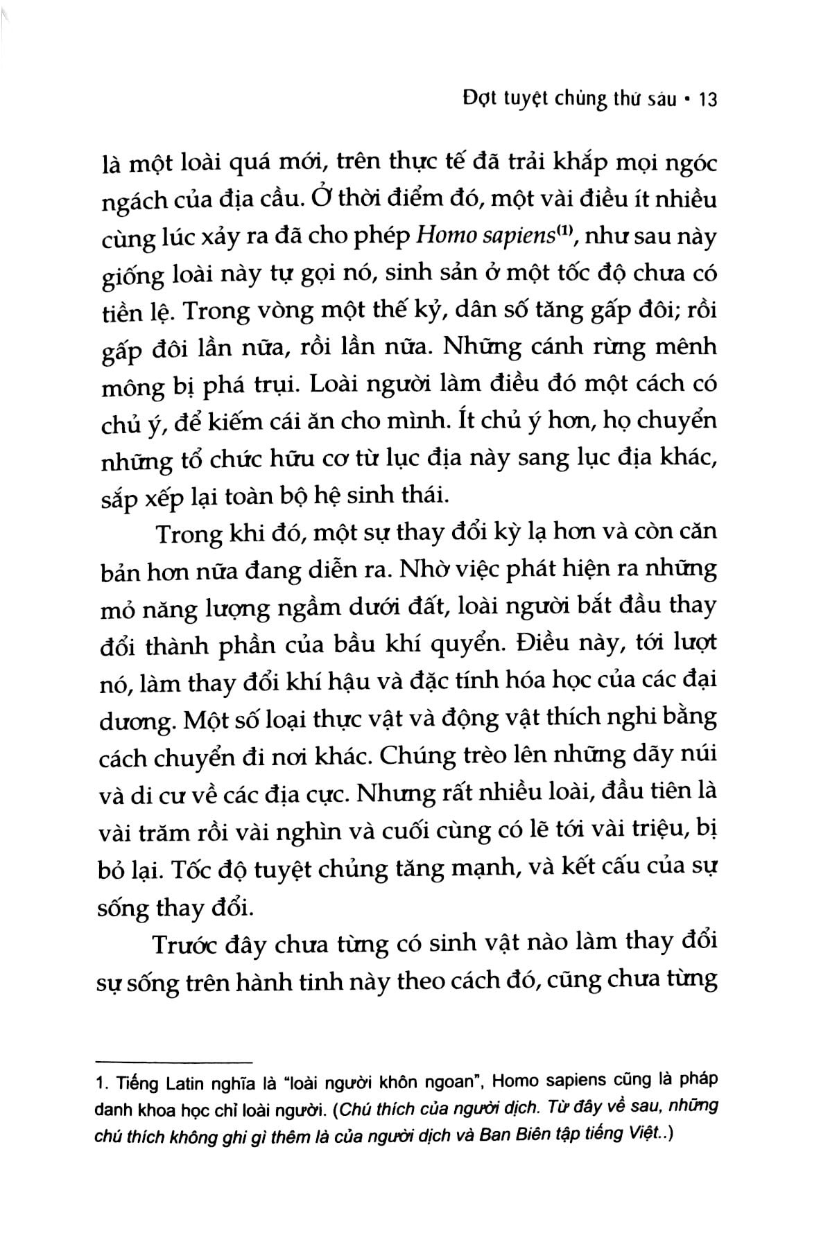 đợt tuyệt chủng thứ sáu - the sixth extinction (tái bản 2023) - Ảnh 6