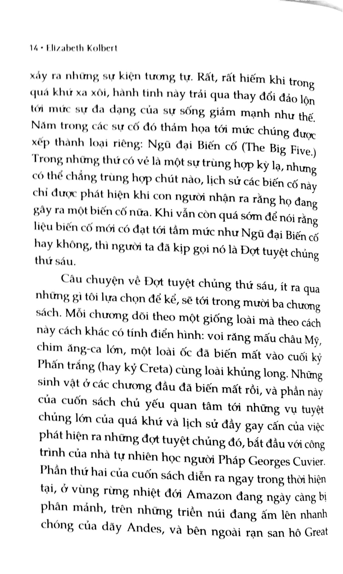 đợt tuyệt chủng thứ sáu - the sixth extinction (tái bản 2023) - Ảnh 7