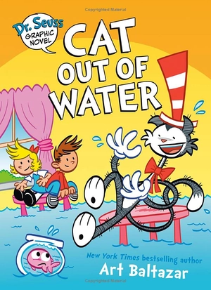 dr. seuss graphic novel - cat out of water - Ảnh 2