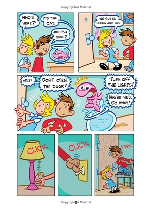 dr. seuss graphic novel - cat out of water - Ảnh 5