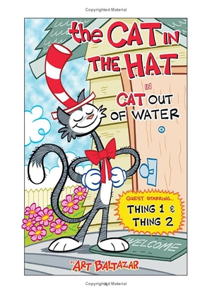 dr. seuss graphic novel - cat out of water - Ảnh 6