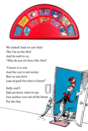 dr. seuss's the cat in the hat: with 12 silly sounds! (dr. seuss sound books) - Ảnh 4
