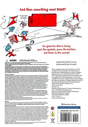 dr. seuss's the cat in the hat: with 12 silly sounds! (dr. seuss sound books) - Ảnh 6