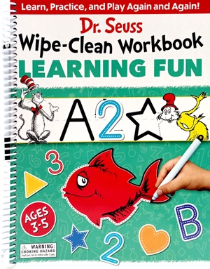 dr. seuss wipe-clean workbook: learning fun: activity workbook for ages 3-5 (dr. seuss workbooks) - Ảnh 2