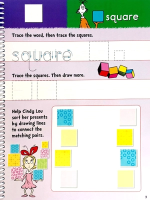 dr. seuss wipe-clean workbook: learning fun: activity workbook for ages 3-5 (dr. seuss workbooks) - Ảnh 5